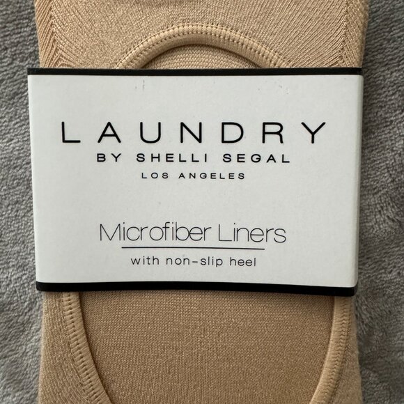 NWT Laundry By Shelli Segal Women's Ballet Cut Microfiber Foot Liner No Show - Picture 3 of 6